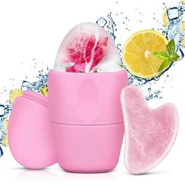 Ledeni valjak za set alata za lice lica i gua sha