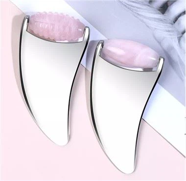 Jade Roller i gua sha 2in1 masažer