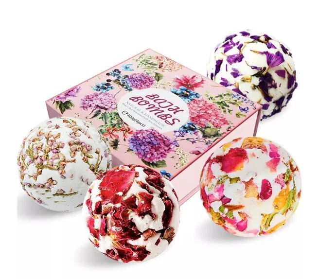 Luksuzna bomba za kupanje latica ruže