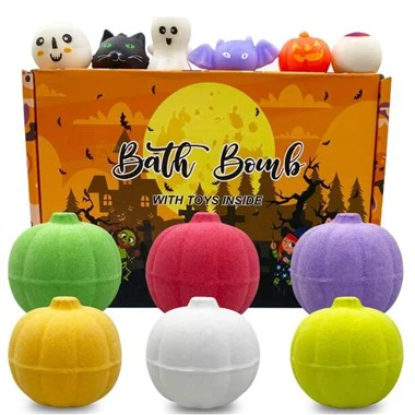 Kupke bombe s Halloween Squishy igračkama iznutra