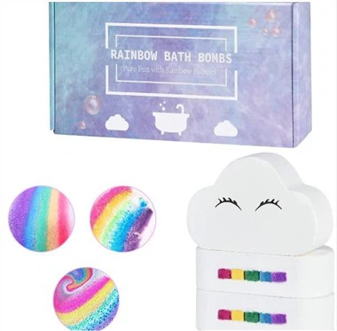 Čarobna bomba s duginom kupelji