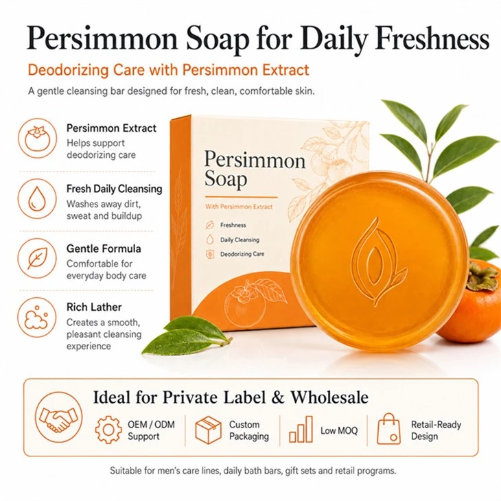 Customized Persimmon Soap suppliers